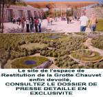Le site de l'Espace de Restitution de la Grotte Chauvet enfin dévoilé....